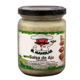 EL MANGLAR ADEREZO DE AJO TIPO CAESAR 250 GR - SUPERMIX