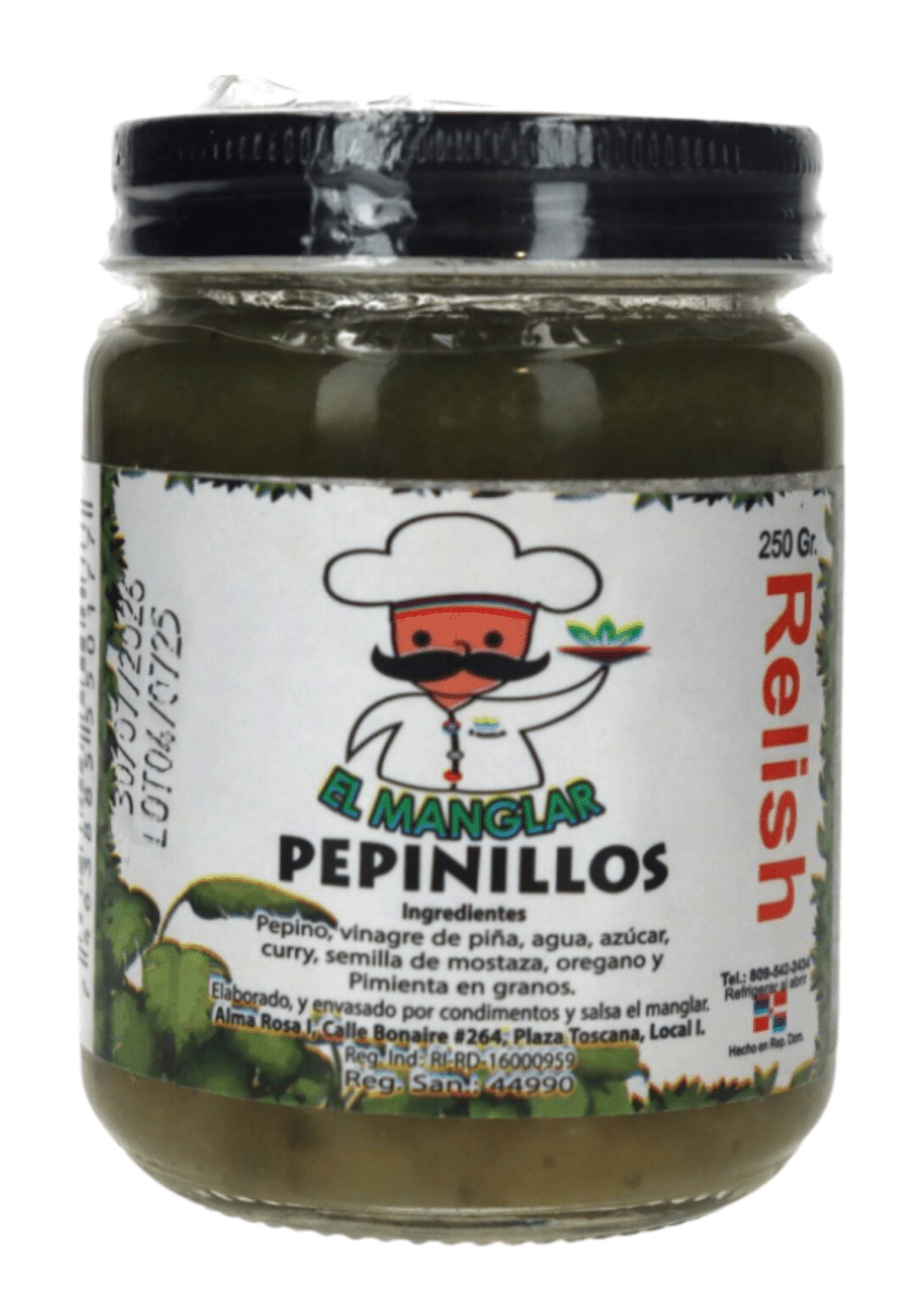 EL MANGLAR ADEREZO DE PEPINILLO MOLIDO 250 GR - SUPERMIX