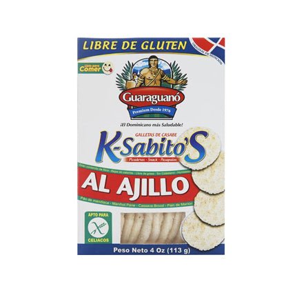EL SABROSITO CASABE AJILLO GRANDE 17 OZ - SUPERMIX