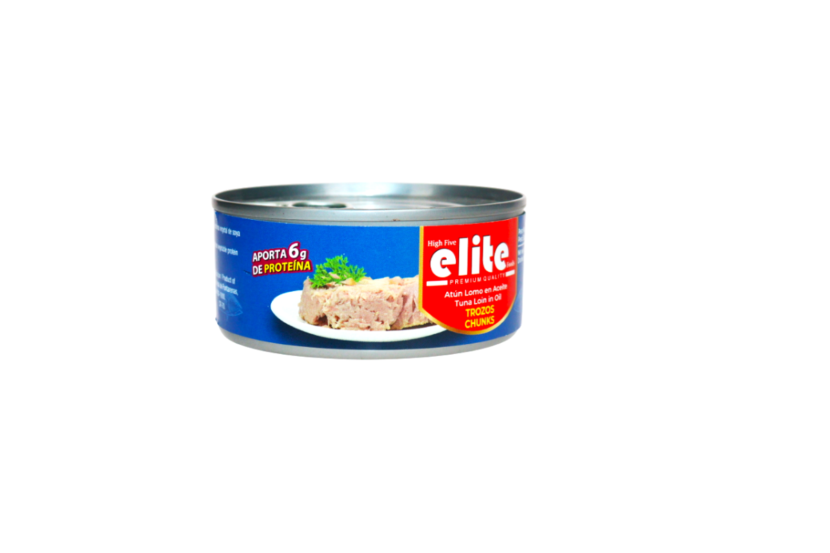 ELITE ATUN LOMO ACEITE EN TROZOS 140 GR - SUPERMIX