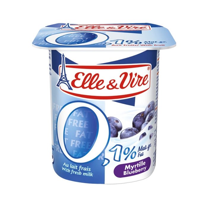 ELLE & VIRE YOGURT BLUEBERRY LIGHT 125 GR - SUPERMIX