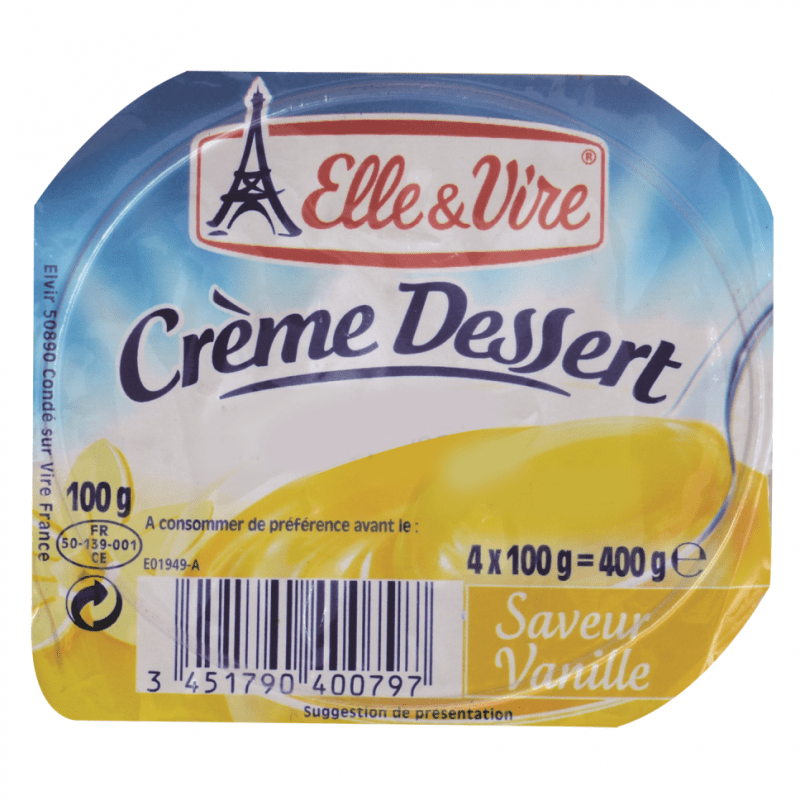 ELLE & VIREPUDDING DE VAINILLA 100 GR - SUPERMIX