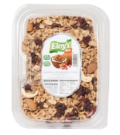 ELOY S GRANOLA CON CRANBERRIES Y COCO 10 OZ - SUPERMIX