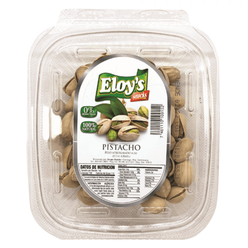 ELOYS PISTACHOS 4 OZ - SUPERMIX