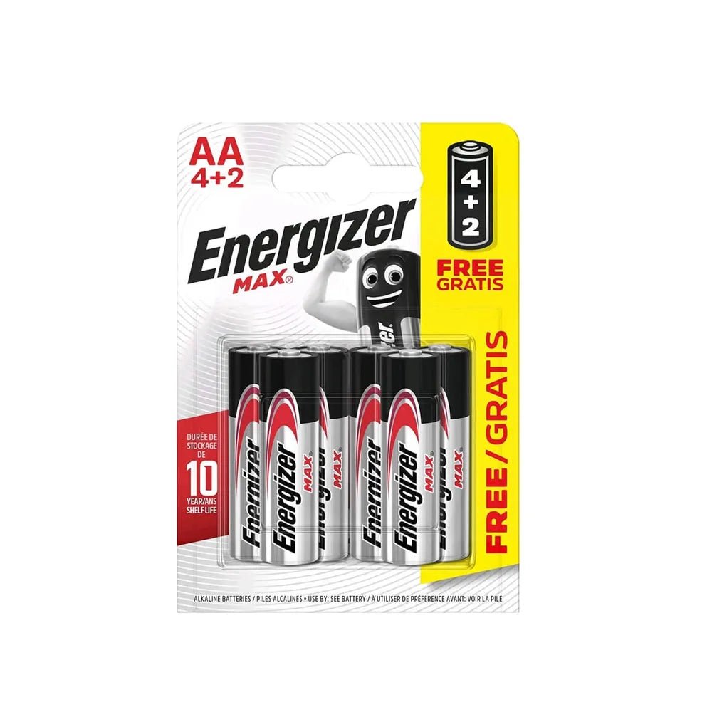 ENERGIZER AA - 6 OFERTA 2 GRATIS 2116 - SUPERMIX