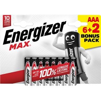 ENERGIZER AAA - 6 OFERTA 2 GRATIS 11722 - SUPERMIX