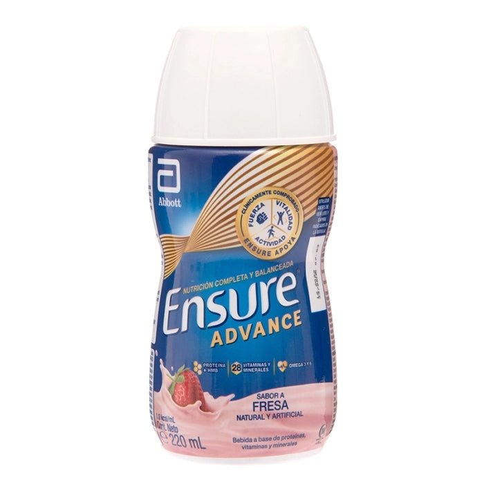 ENSURE ADVANCE FRESA 220 ML - SUPERMIX