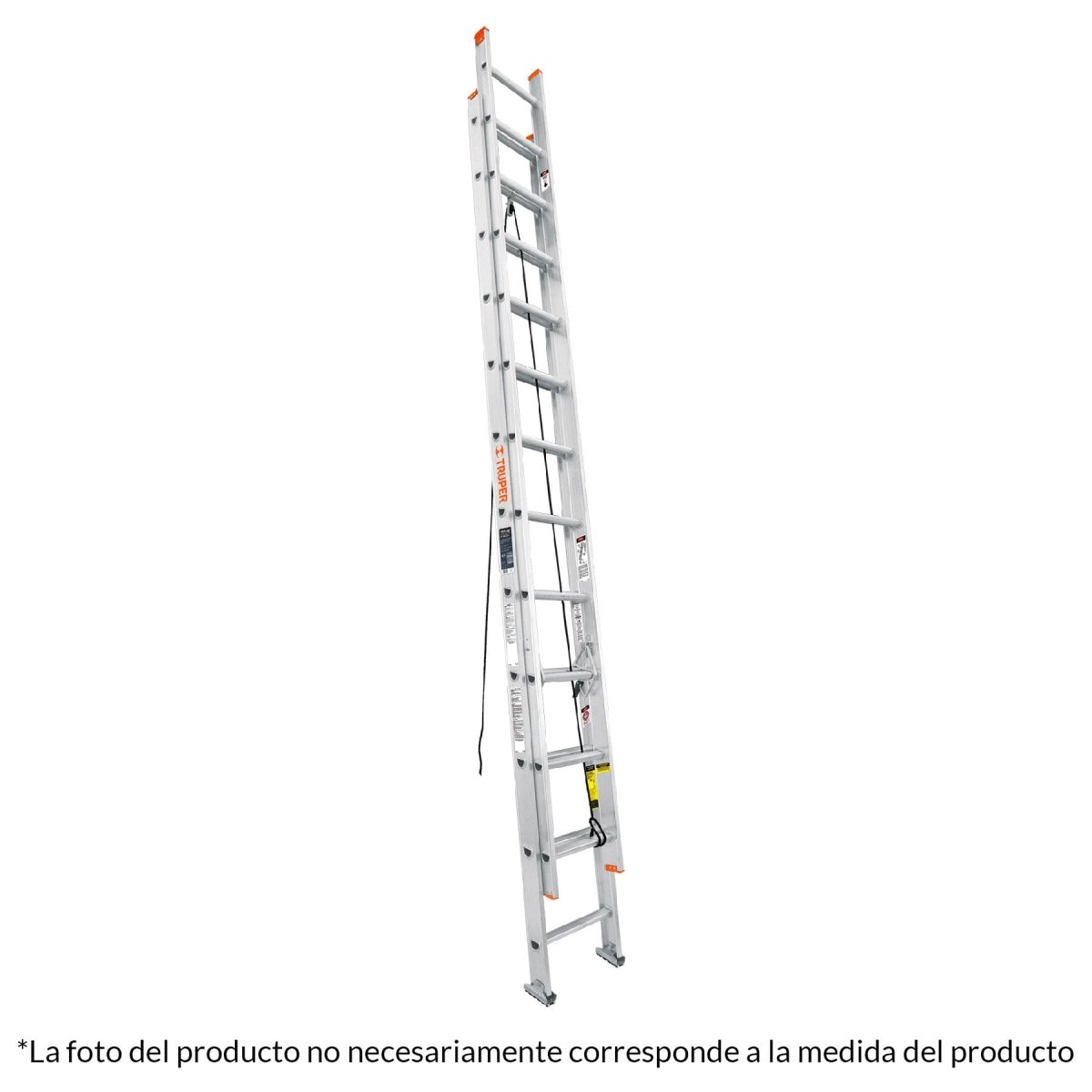 ESCALERA 12' DE EXTENSION DE 175KG TRUPER - SUPERMIX