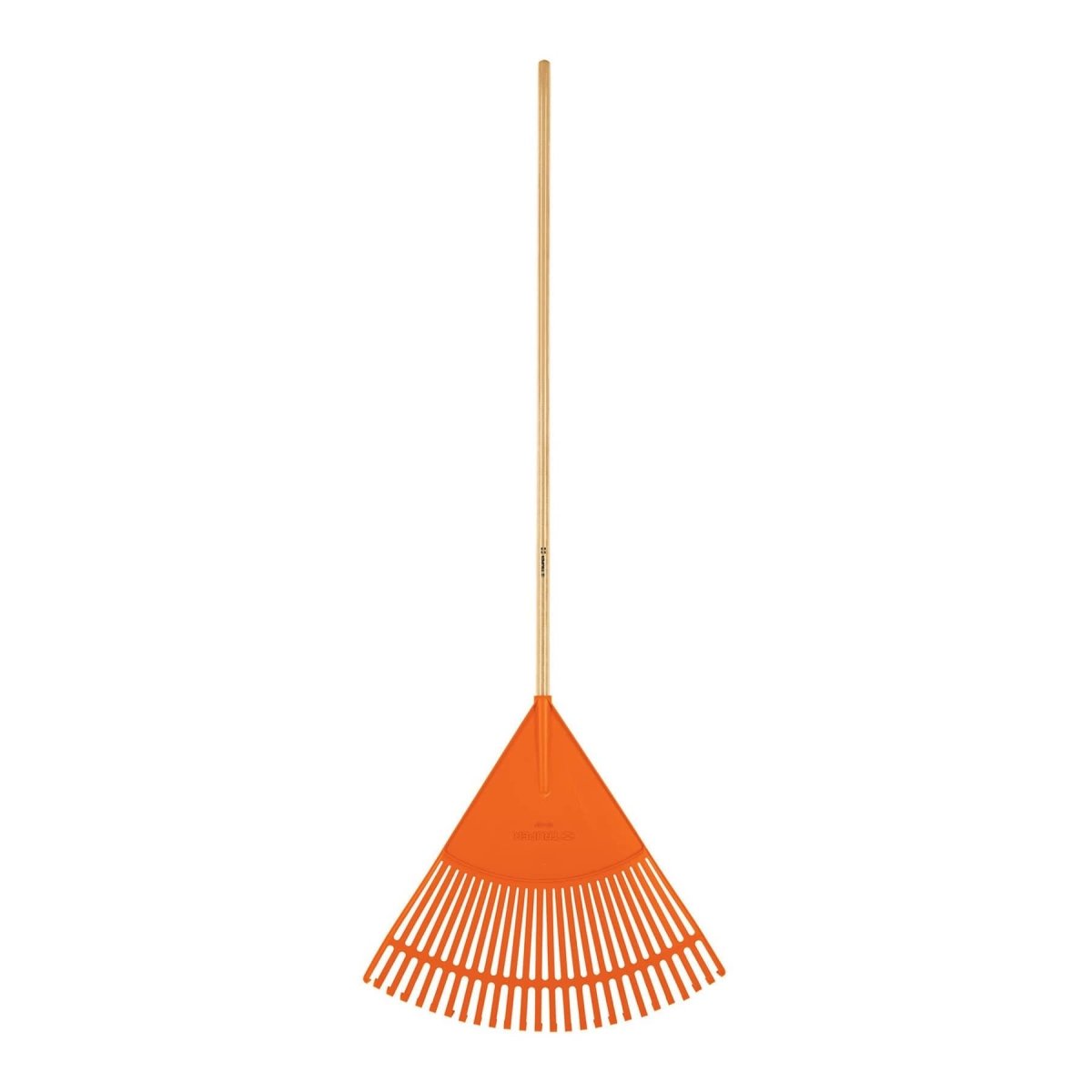 ESCOBA PLASTICA FLEXIBLE 26 DIENTES MANGO DE MADERA 48" TRUPER - SUPERMIX