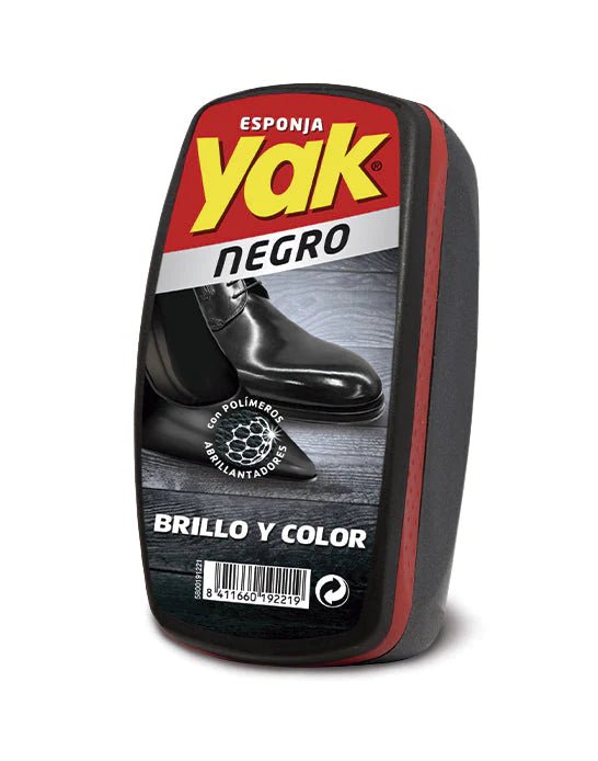 ESPONJA LIMPIA CALZADO NEGRO YAK - SUPERMIX