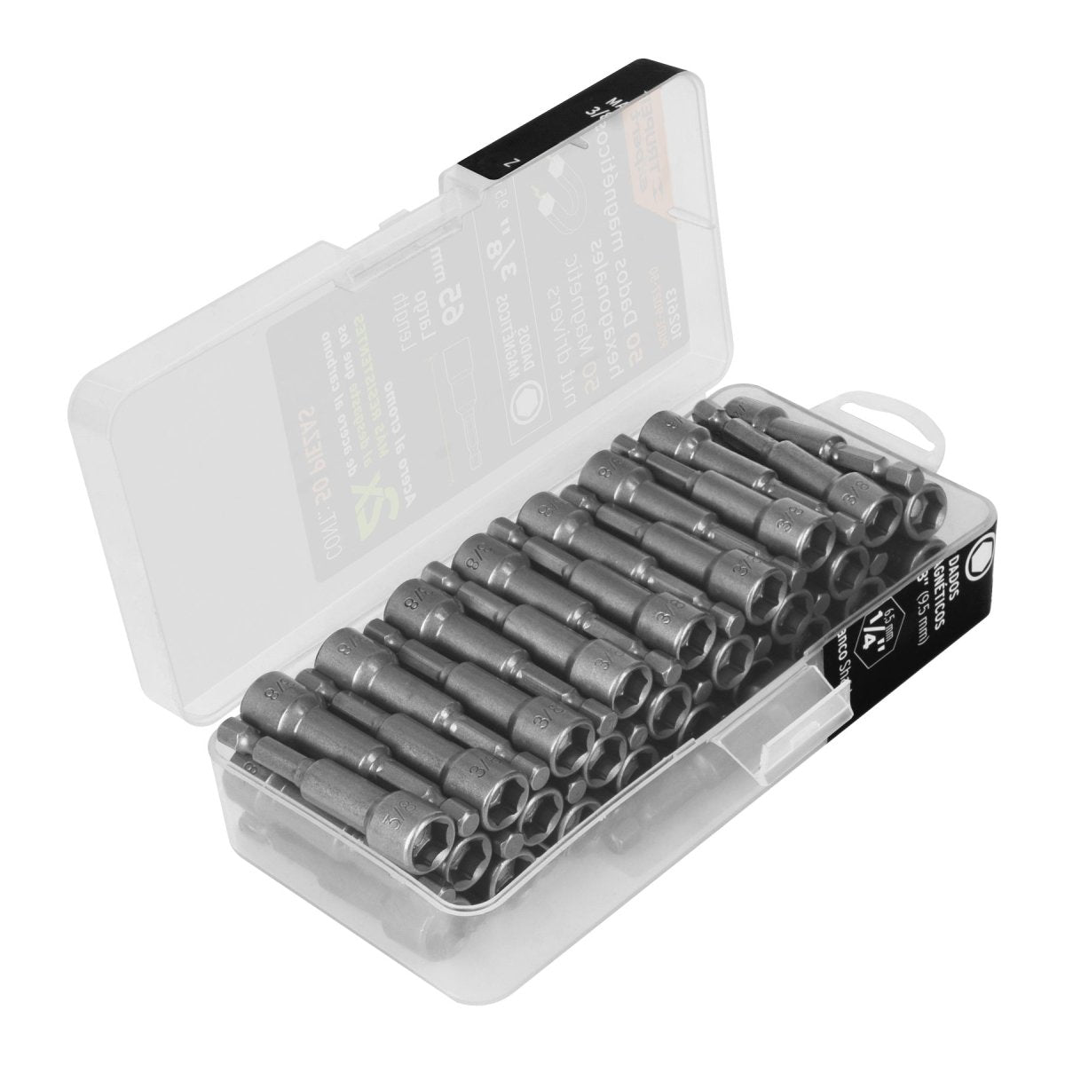 ESTUCHE CON 50 ADAPTADORES MAGNÉTICOS DE.. - SUPERMIX