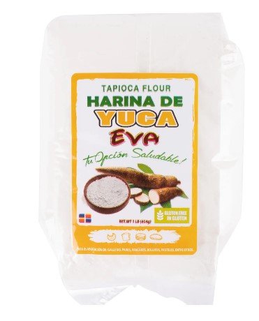 EVA HARINA DE YUCA (TAPIOCA) 1 LB - SUPERMIX