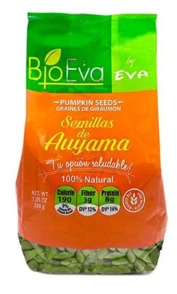 EVA SEMILLA DE AUYAMA SIN CASCARA 200 GR - SUPERMIX