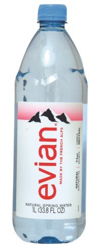 EVIAN AGUA NATURAL 1 LT PET - SUPERMIX