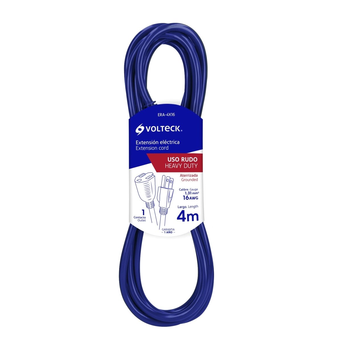 EXTENSION ELECRTICA REFORZADA CALIBRE 16 - SUPERMIX