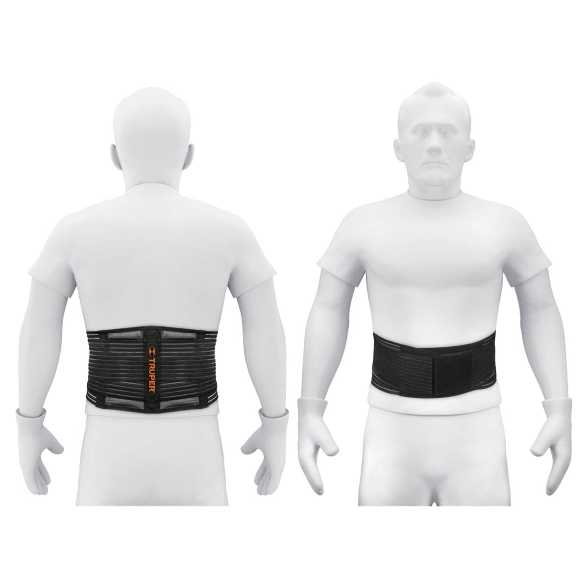 FAJA SIN TIRANTES TALLA M DE 3 VARILLAS TRUPER - SUPERMIX