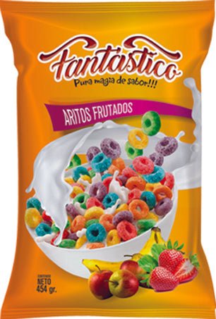 FANTASTICO CEREAL ARITOS FRUTADOS 16 OZ. - SUPERMIX