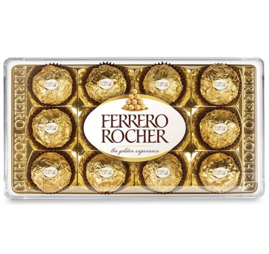 FERRERO ROCHER BOMBONES DE CHOCOLATE T12 PAQ. - SUPERMIX