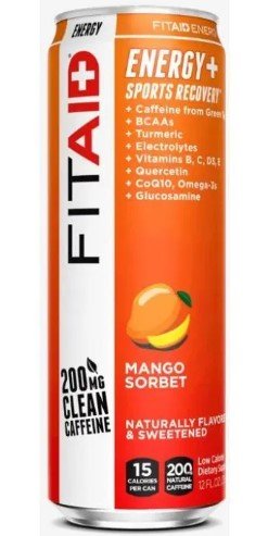 FITTAID MANGO SORBET 12 OZ - SUPERMIX