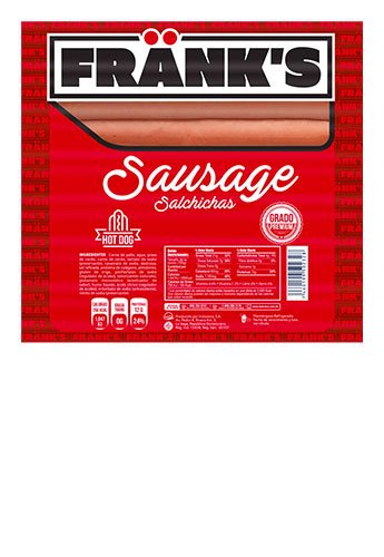 FRANK S SALCHICHAS HOT - DOG 8/1 535 GRS - SUPERMIX