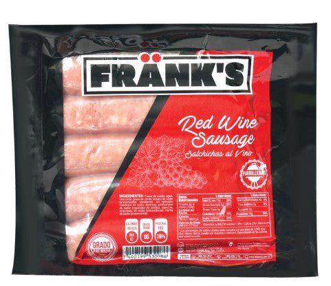 FRANKS SALCHICHAS PARRILLERAS AL VINO 5/1 363 GRS - SUPERMIX