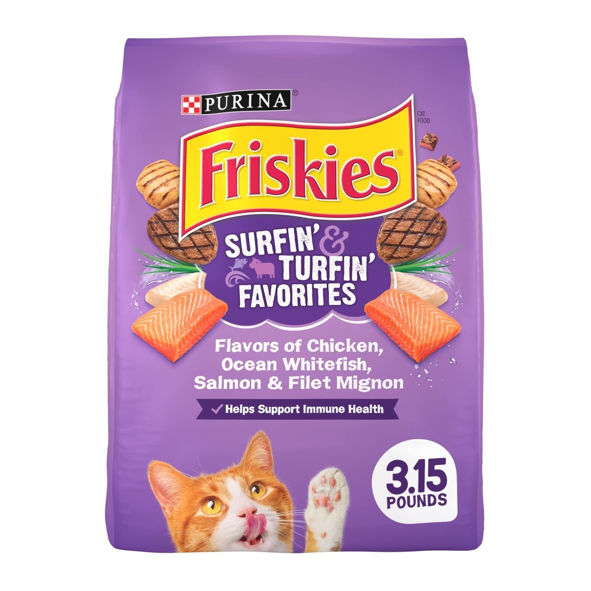 FRISKIES SRF&TRFFAV N02 US 3.15 LB - SUPERMIX