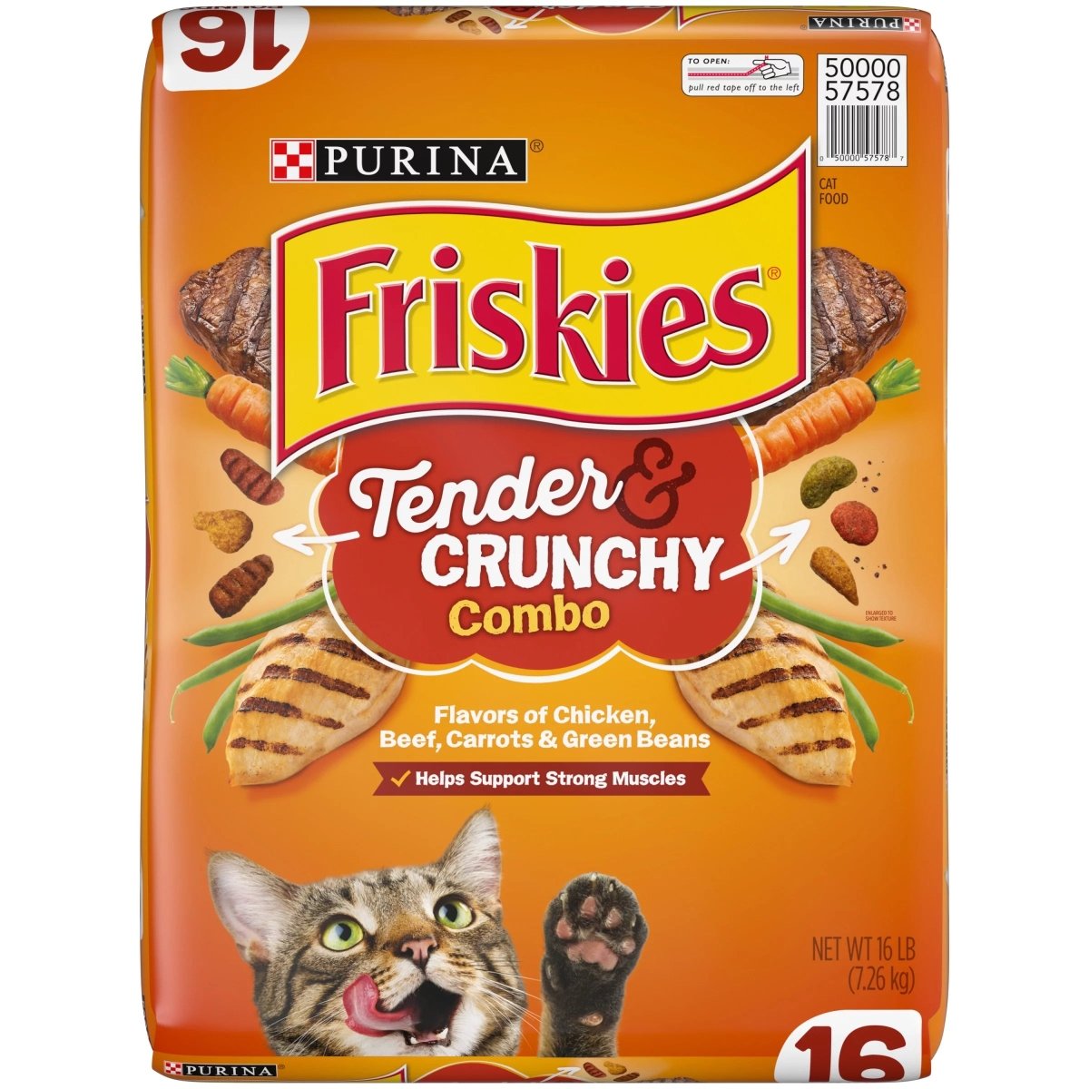 FRISKIES TENDER & CRUNCHY 15 LB - SUPERMIX