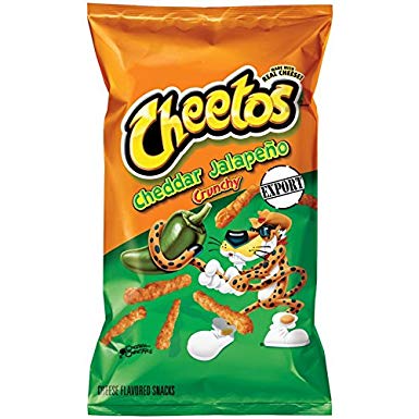 FRITO LAY CHEETOS CHEDDAR JALAPEÑO 215 GR - SUPERMIX
