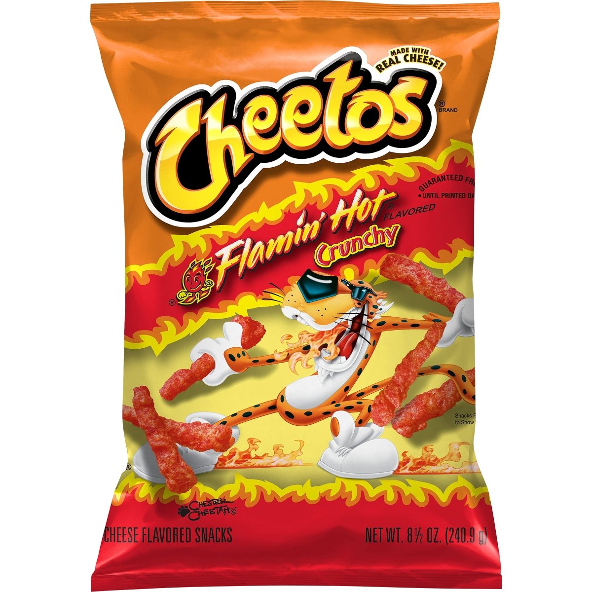 FRITO LAY CHEETOS CRUNCHY FLAMIN HOT 16/155 GR - SUPERMIX
