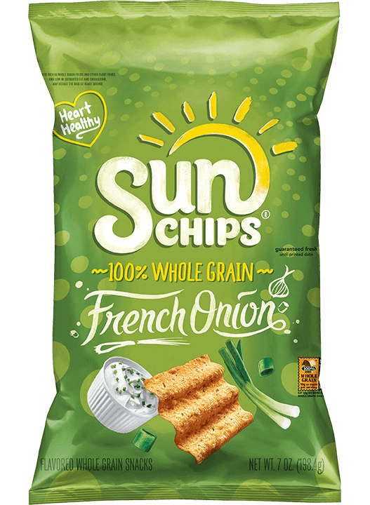 FRITO LAY SUN CHIPS FRENCH ONION 8/185 GR - SUPERMIX