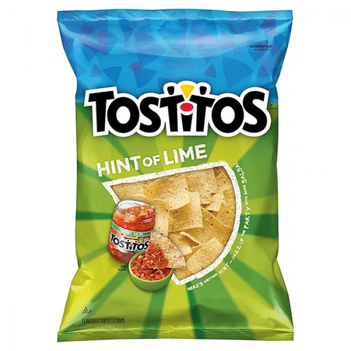 FRITO LAY TOSTITOS HINT OF LIME 6/10 OZ - SUPERMIX