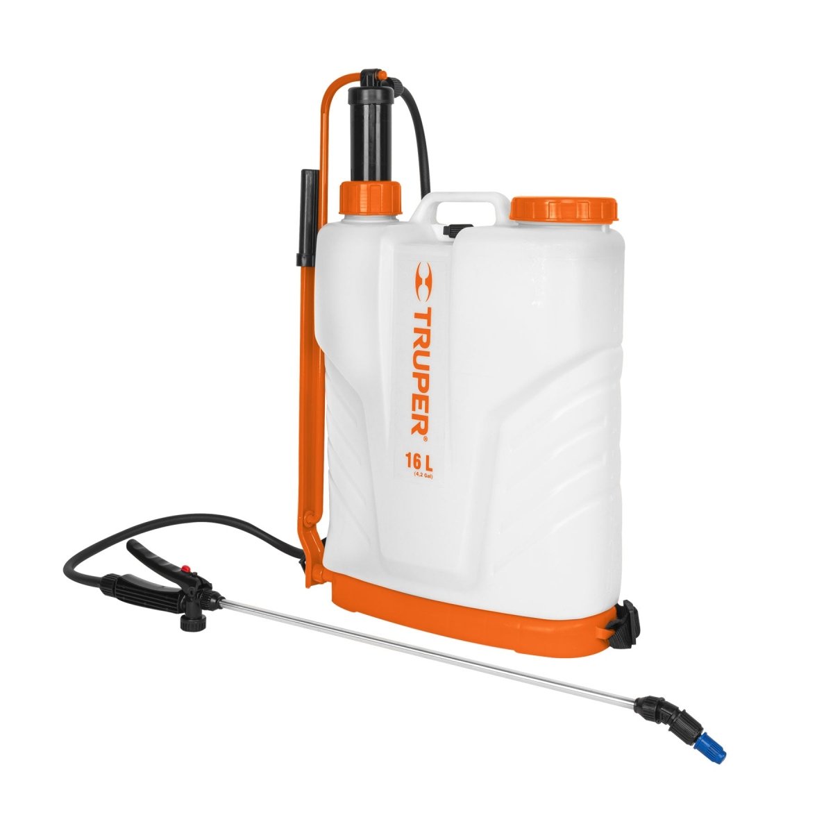 FUMIGADORA 16L TIPO MOCHILA 60 PSI TRUPER - SUPERMIX