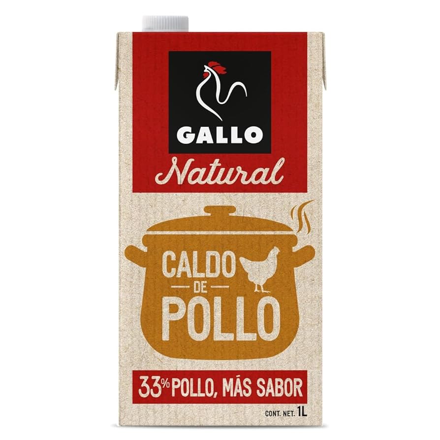 GALLO NATURAL CALDO DE POLLO 1 LT - SUPERMIX