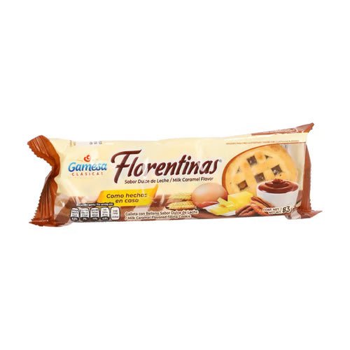 GAMESA FLORENTINAS GALLETAS DULCE DE LECHE 83 GR - SUPERMIX