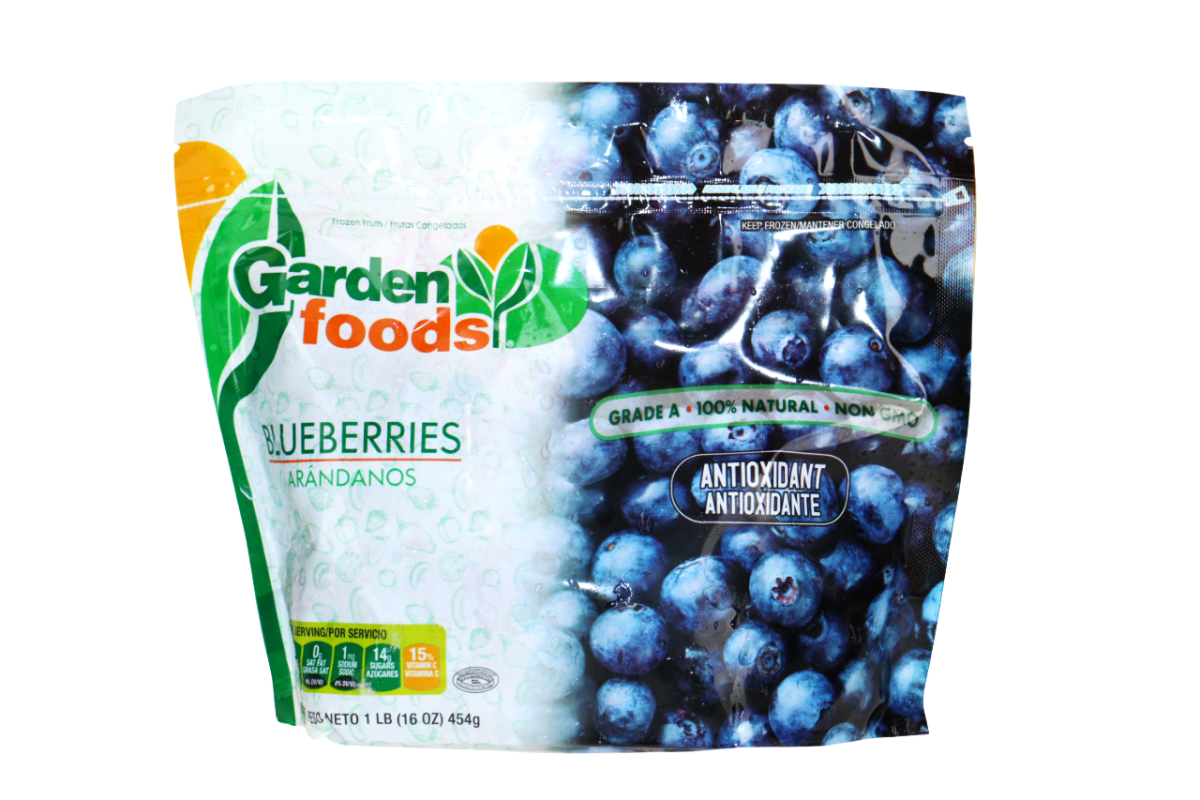 GARDEN FOODS BLUEBERRIES 1 LB - SUPERMIX