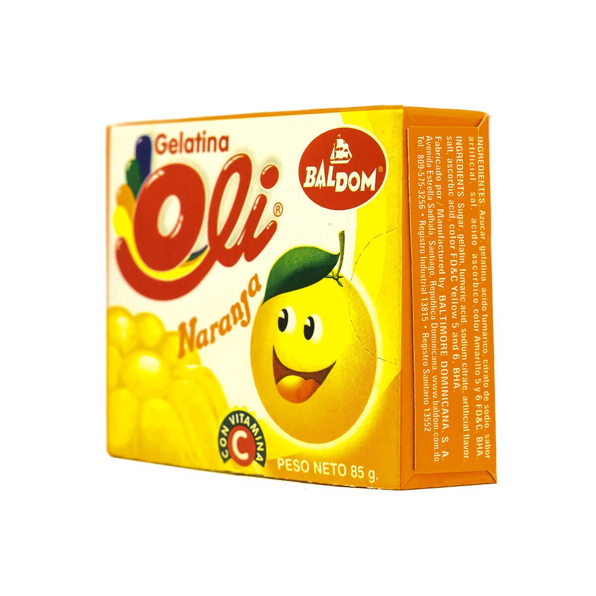 GELATINA NARANJA 6 OZ - SUPERMIX