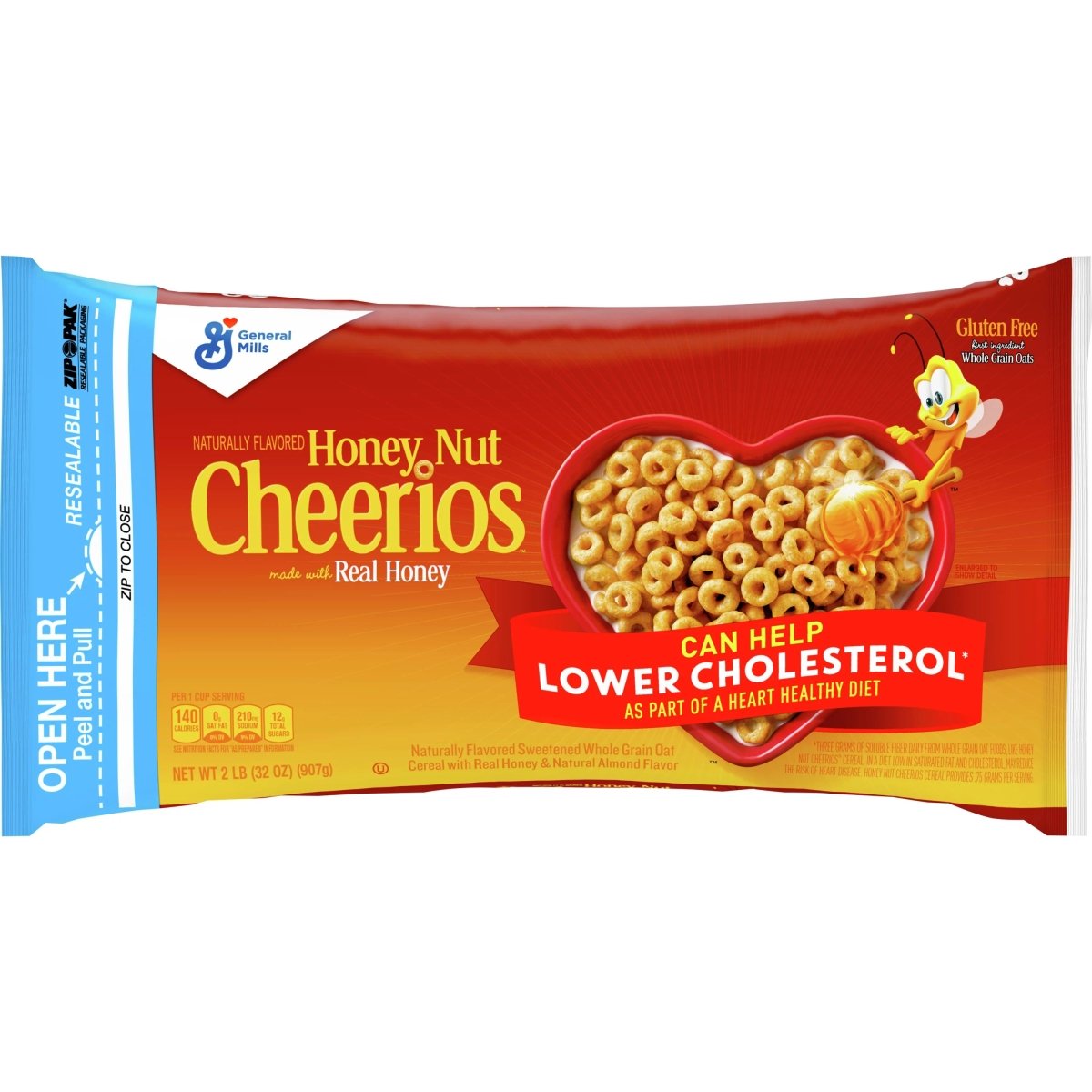 GEN MILLS CHEERIOS HNUT BAG 32 OZ - SUPERMIX