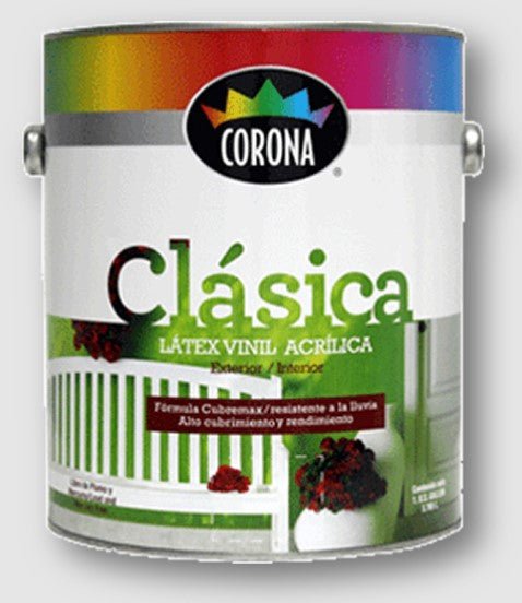 GL CLASICA ACRILICA BLANCO COLONIAL CORONA - SUPERMIX