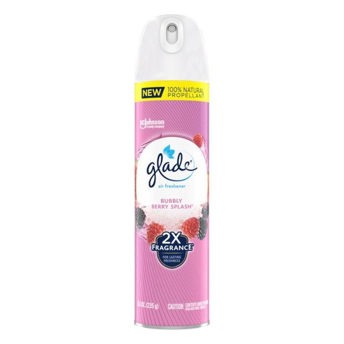 GLADE AEROSOL BUBBLY BERRY SPLASH 8.3 OZ - SUPERMIX