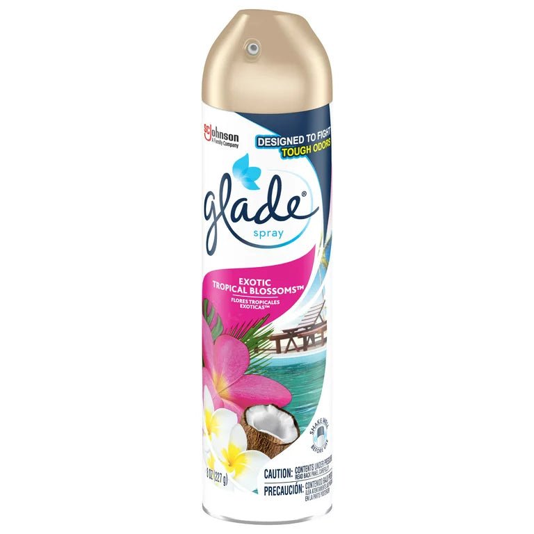 GLADE AEROSOL EXOTIC TROPICAL BLOSSOM 8.3 OZ - SUPERMIX