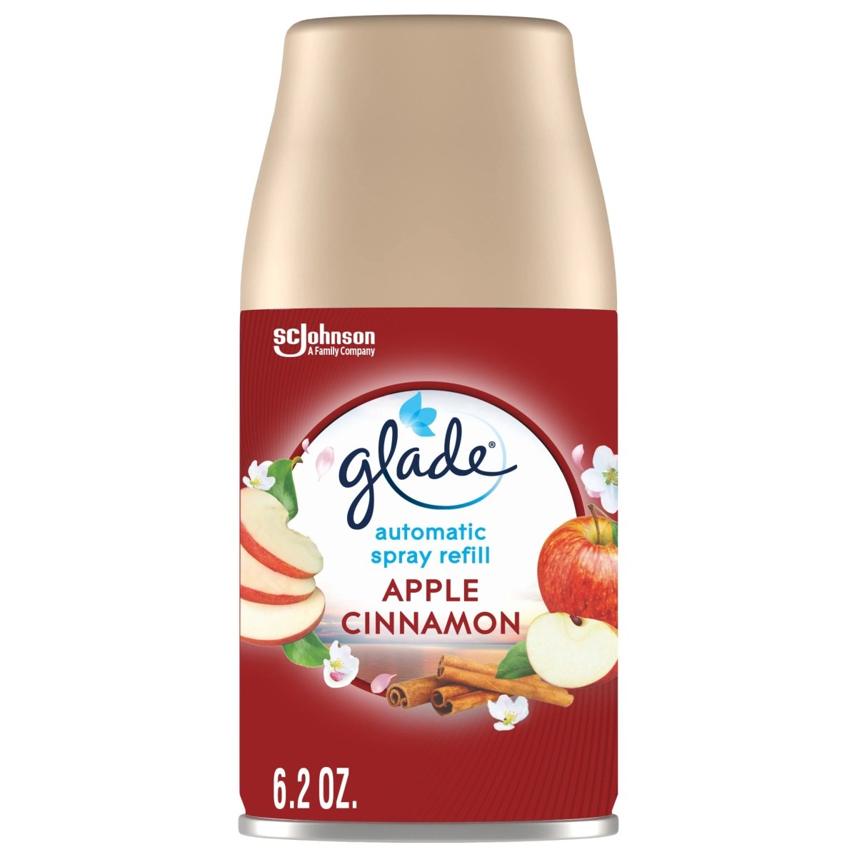 GLADE AUTOMATIC SPRAY REFILLS APPLE CINNAMON 6.2 OZ - SUPERMIX