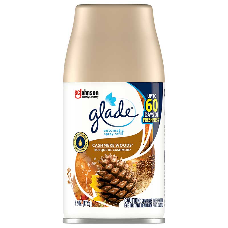 GLADE AUTOMATIC SPRAY REFILLS CASHMERE WOODS - SUPERMIX