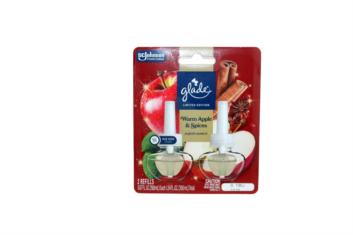 GLADE PISO 2 REFILLS WARM APPLE & SPICES 1.34OZ - SUPERMIX