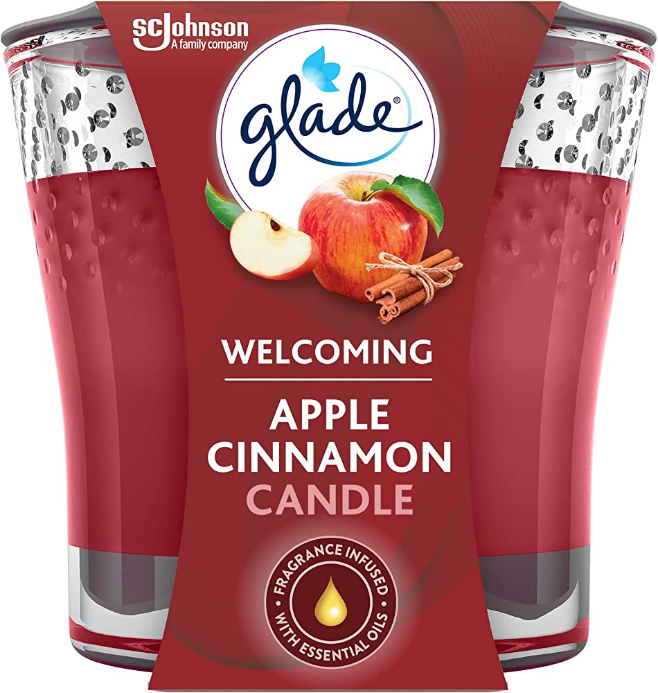 GLADE VELAS MANZANA Y CANELA 3.4 OZ - SUPERMIX