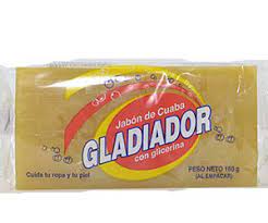 GLADIADOR JABON DE CUABA 165 GRS - SUPERMIX