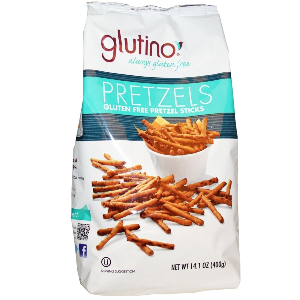 GLUTIN PRETZEL STICKS FAMILY SZ 14.1 OZ - SUPERMIX