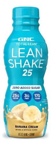 GNC LEAN SHAKE BANANA CREAM 14 OZ - SUPERMIX