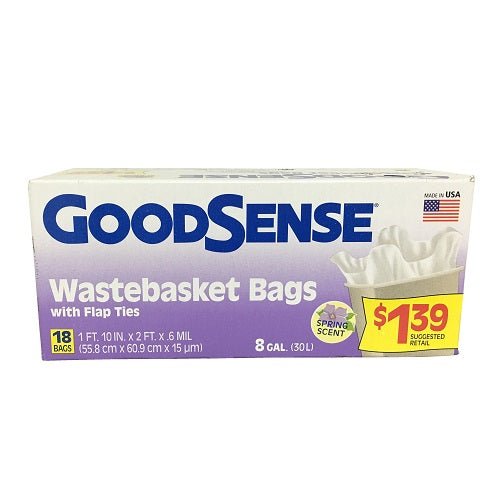 GOOD SEAS WASTEBAG FLAP 8GAL 18 CT - SUPERMIX