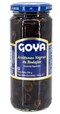 GOYA ACEITUNAS NEGRAS EN RODAJAS 12.16 OZ - SUPERMIX
