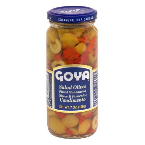 GOYA ACEITUNAS TROCEADAS PARA ENSALADAS 7 OZ - SUPERMIX